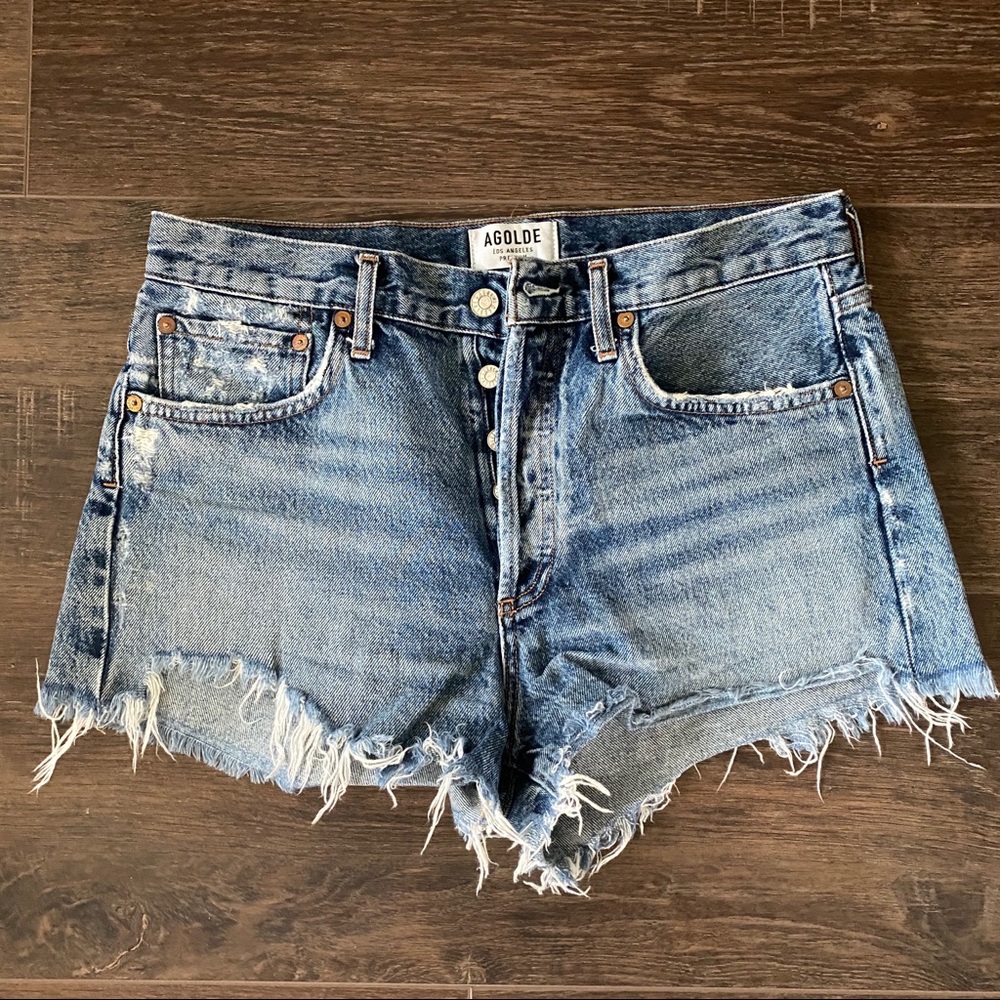 Agolde Parker shorts rock steady size 27 VGUC